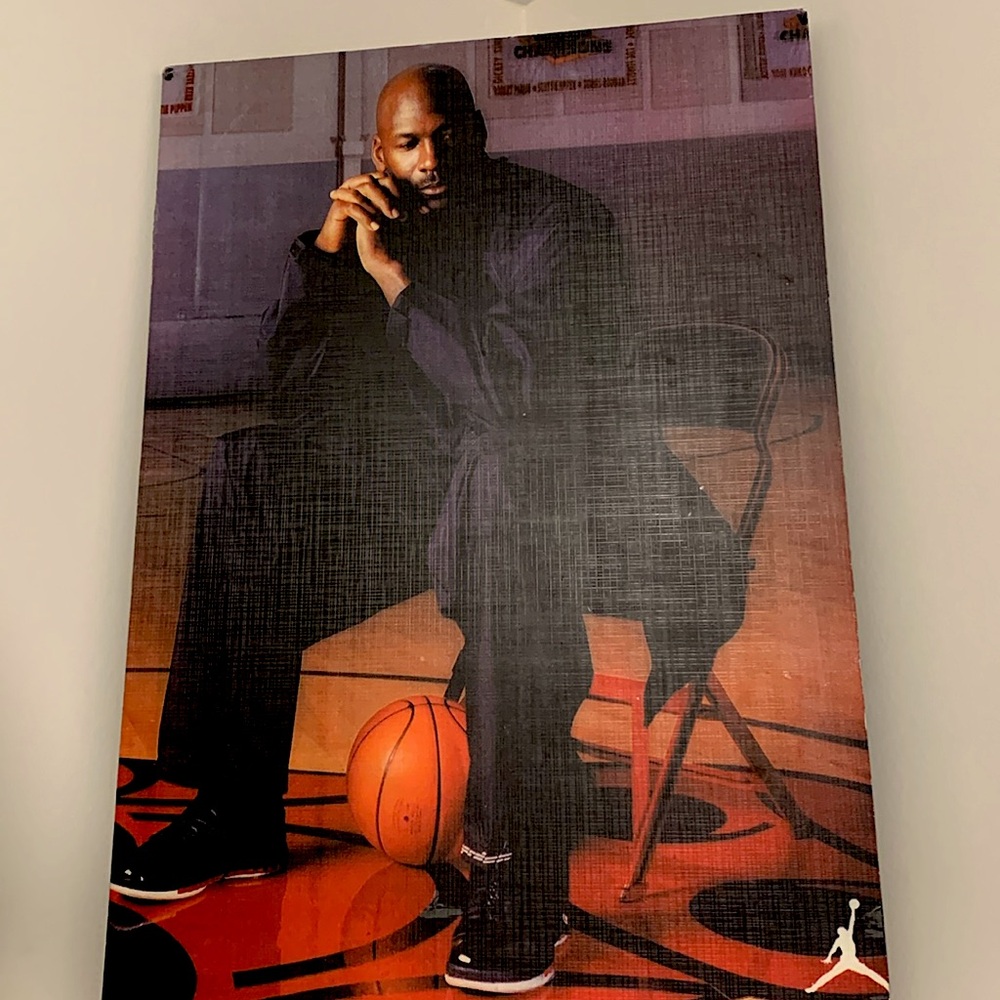 Michael Jordan 50th Anniversary Painting